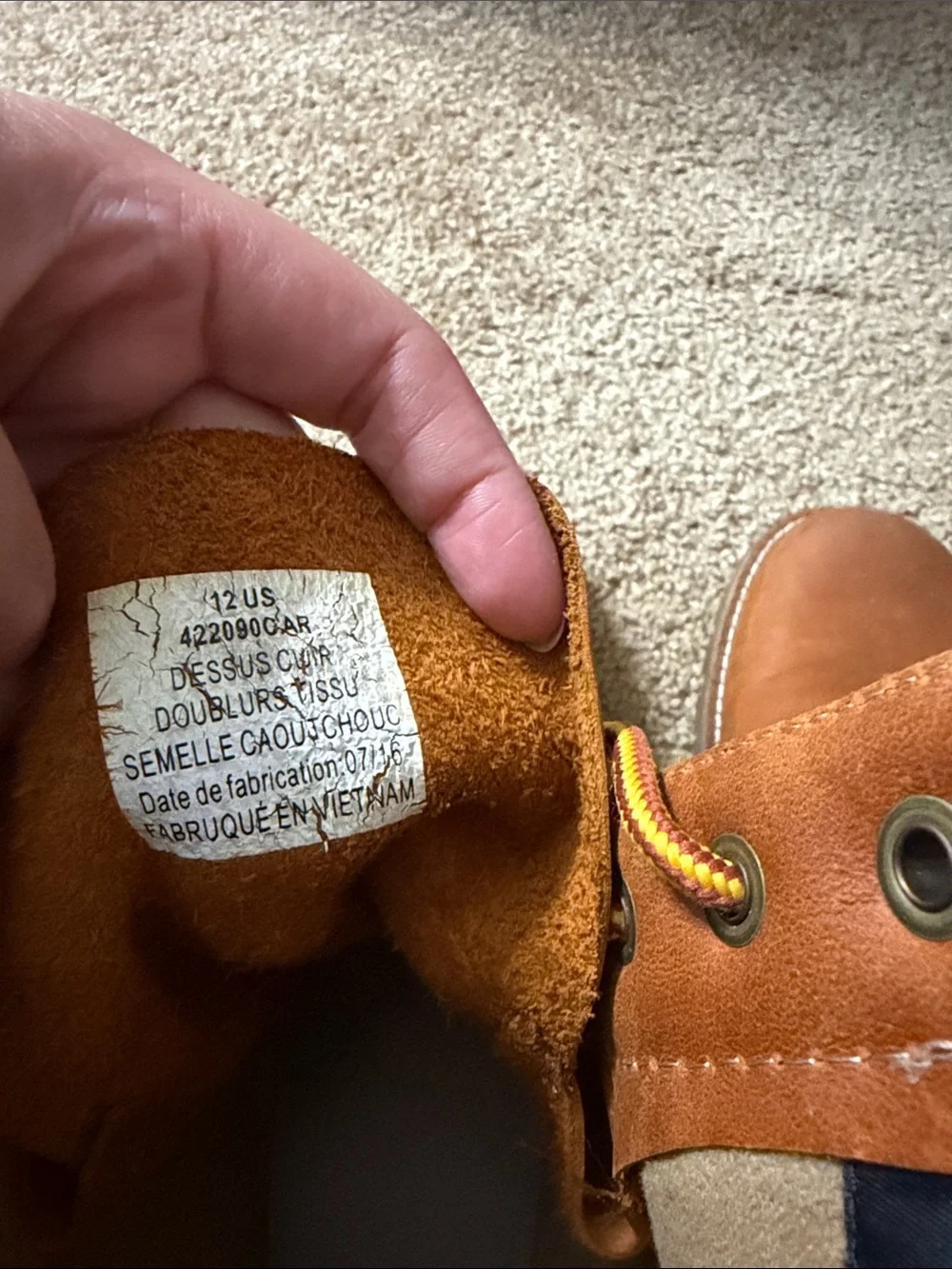 Kodiak Canadian Boot Men's Tan Leather Work Boots - Classic Lace-Up
